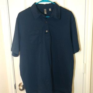 Ashworth Large Men's Navy Polo